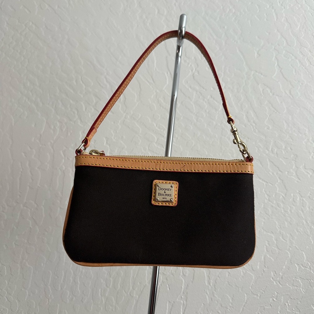 Dooney Bourke brown Small Wristlet